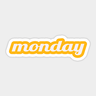 monday Sticker